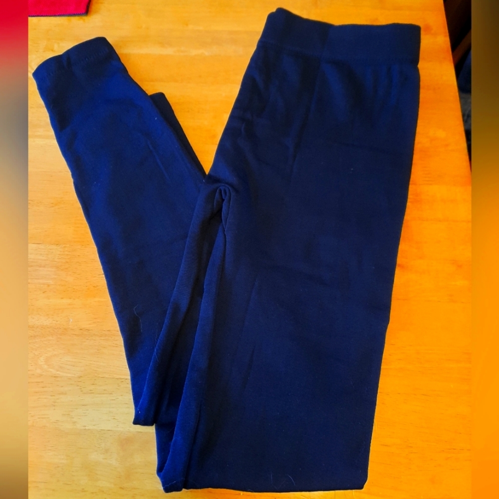 Womens Black Size Large Leggings